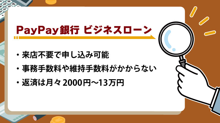 PayPay銀行「ビジネスローン」